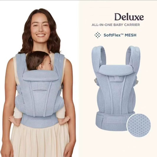 Egobaby Mini Deluxe Baby Carrier Ergonomic Kangaroo Infant Kid Sling Back Front Facing Backpack Wrap Baby Bag 0-36 Months