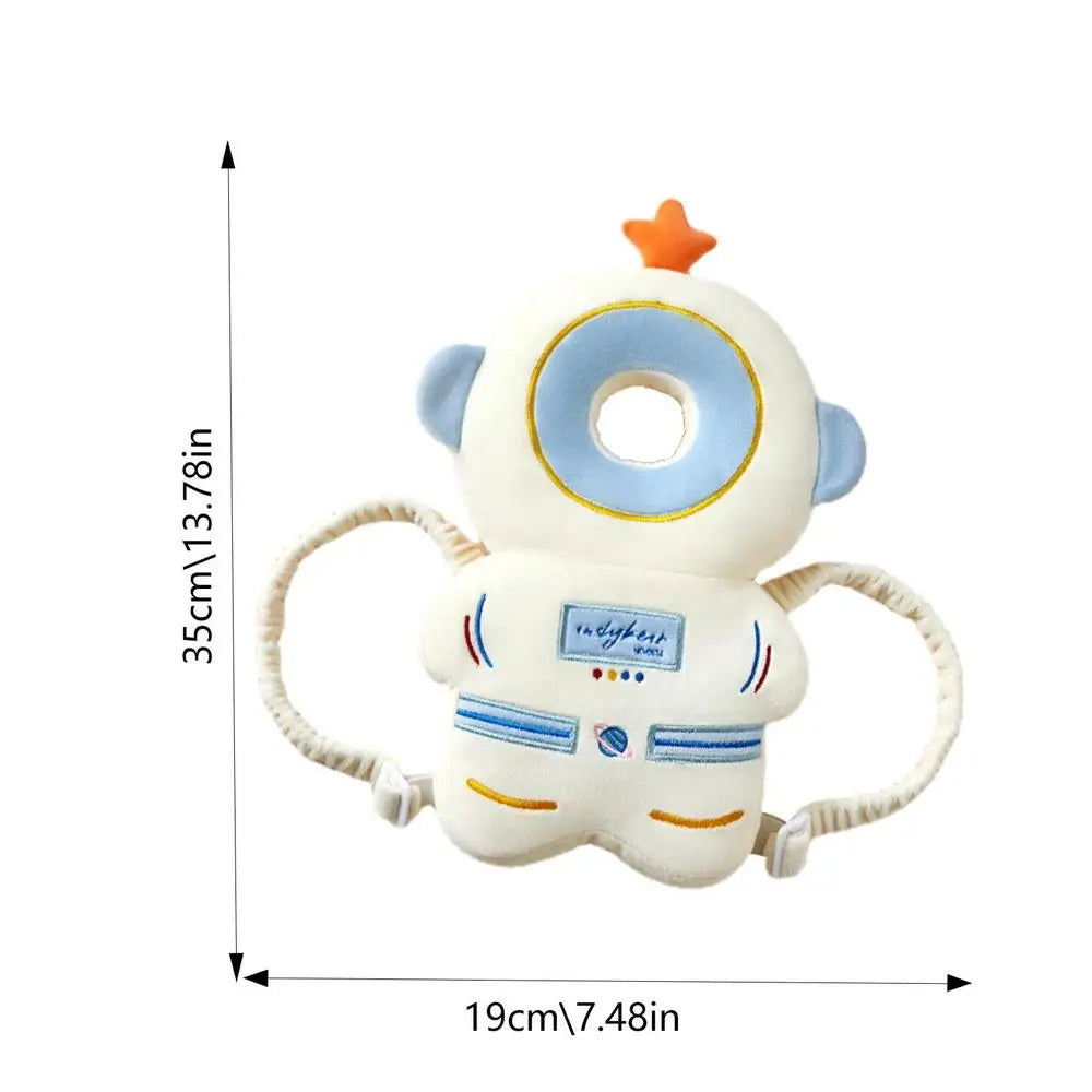 Baby Head Protector Safety Pad Cushion Cartoon anti Fall Back Pillow Headrest Newborn Infant Toddler Baby Protection Backpack