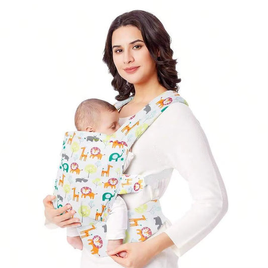 1Pc Baby Carrier, Multifunctional 4-In-1 Hip Seat Carrier, Adjustable Comfortable Front and Back Straps, Portable and Suitable for All Seasons, a Labor-Saving Tool for Mothers to Hold Their Babies Hands-Free