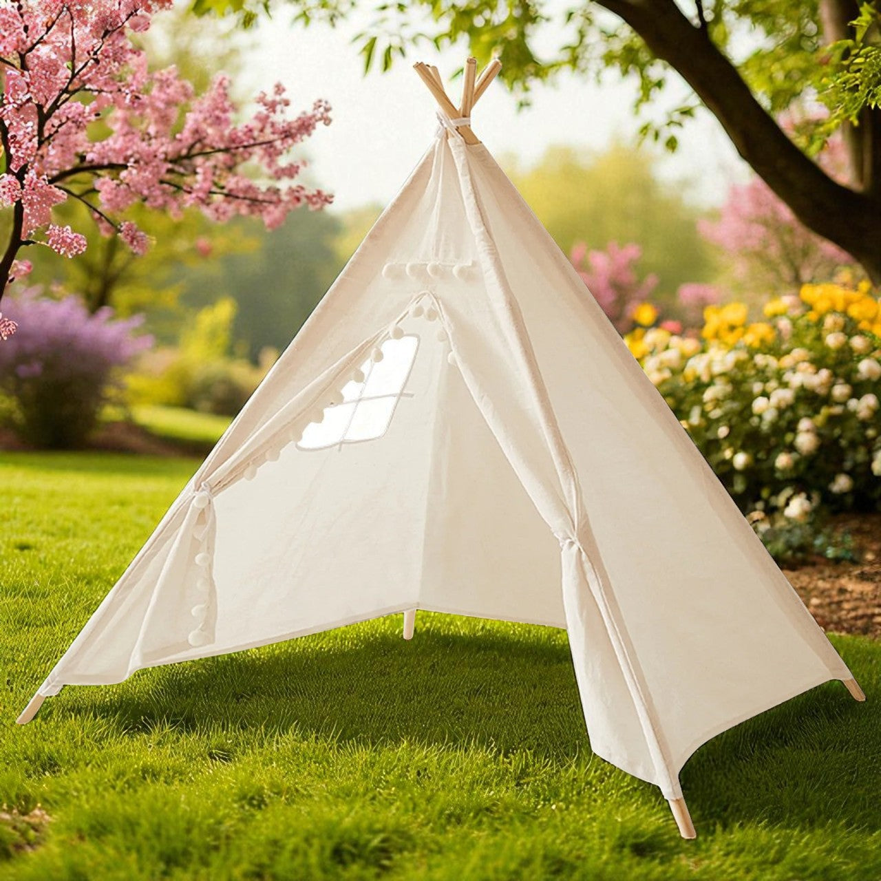 Falak Teepe Tent for Kids-Washable Foldable Kids Tent for Indoor and Outdoor