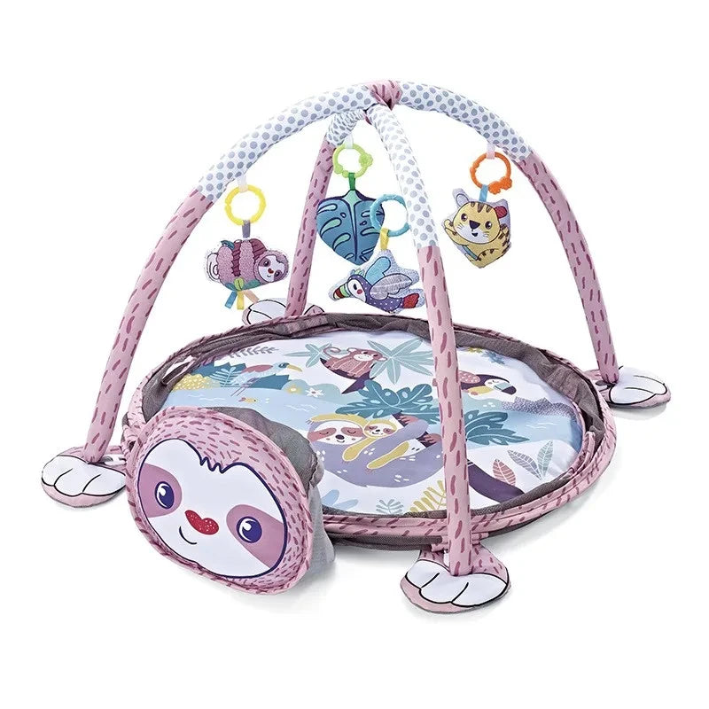Multifunctional Baby Cartoon Early Education Fitness Frame Kids Activity Mat Newborn Enlightenment Toy Fitness Room Activity Toy