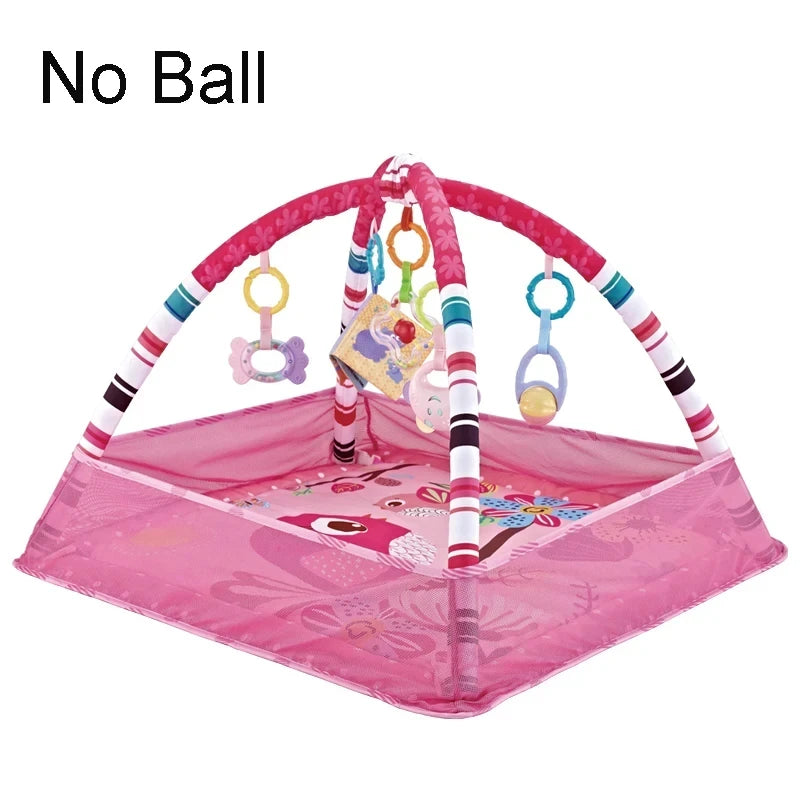 Multifunctional Baby Cartoon Early Education Fitness Frame Kids Activity Mat Newborn Enlightenment Toy Fitness Room Activity Toy