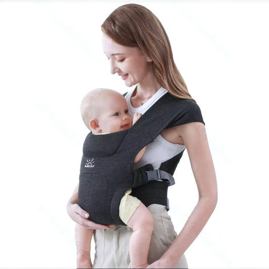 Baby Wraps Carrier Baby Carrier Newborn to Toddler Ergonomic Cozy Face-In and Front Facing for 7-25Lbs Baby Retractable