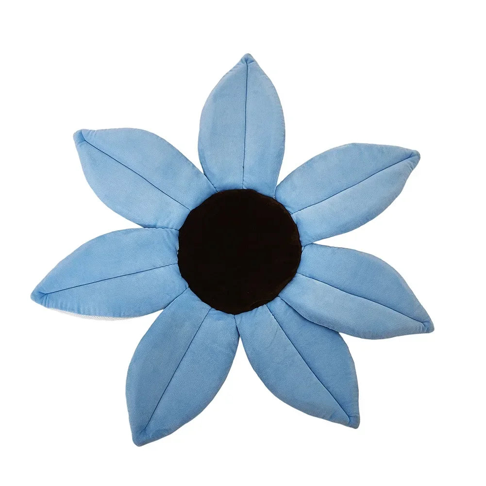 Nonslip Baby Shower Bath Tub Flower Pad Bath Infant Newborn Safety Security Bath Support Cushion Bathtub Mat Newborn Shower Seat