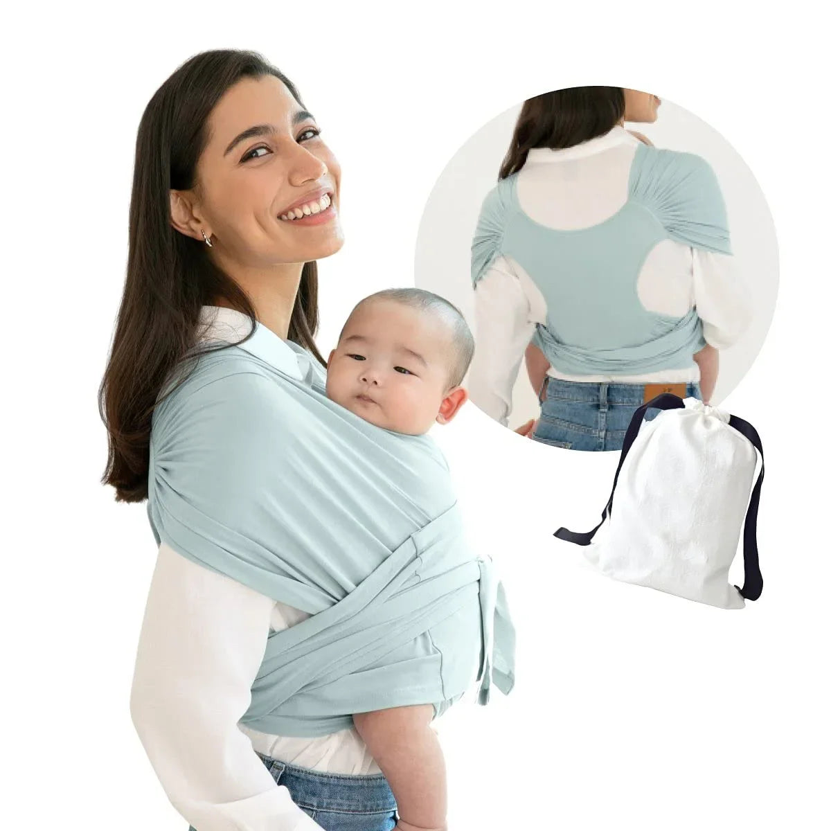 Cross-Border Factory Baby Carrier Cotton X-Shaped Simple Baby Backpack Child Development Support Belt Front Hugging Style