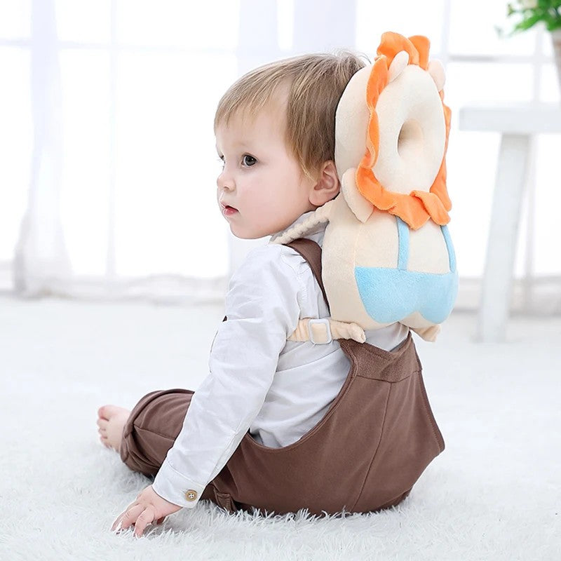Baby Head Protector Cushion – Anti-Fall Safety Headrest Backpack for Newborns & Crawling Toddlers