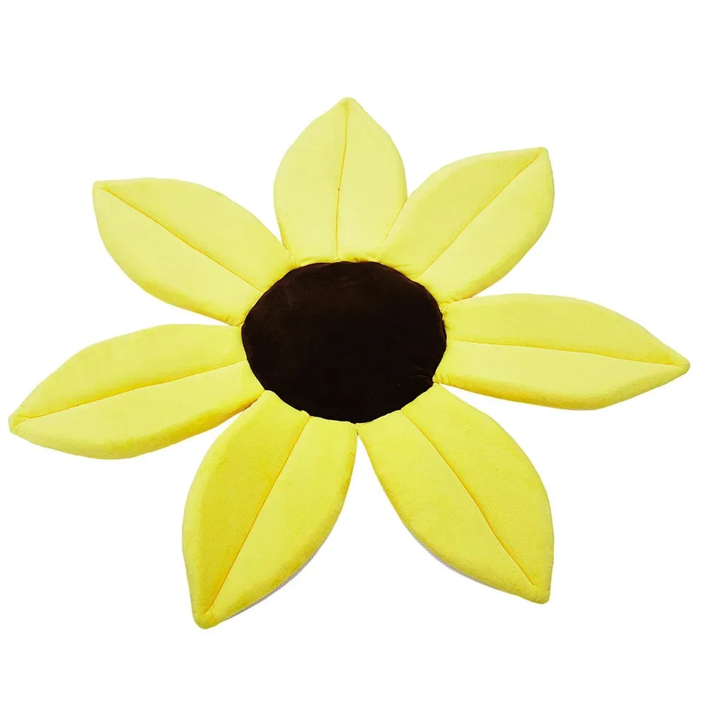 Nonslip Baby Shower Bath Tub Flower Pad Bath Infant Newborn Safety Security Bath Support Cushion Bathtub Mat Newborn Shower Seat