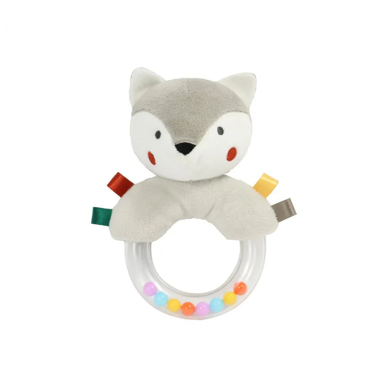 Baby Nordic Bed Rattles Hanging Toys Toddler Spiral Pram Toy Baby Car Carriage Plush Owl Mobile 0 6 12 Months Stroller Hang Girl