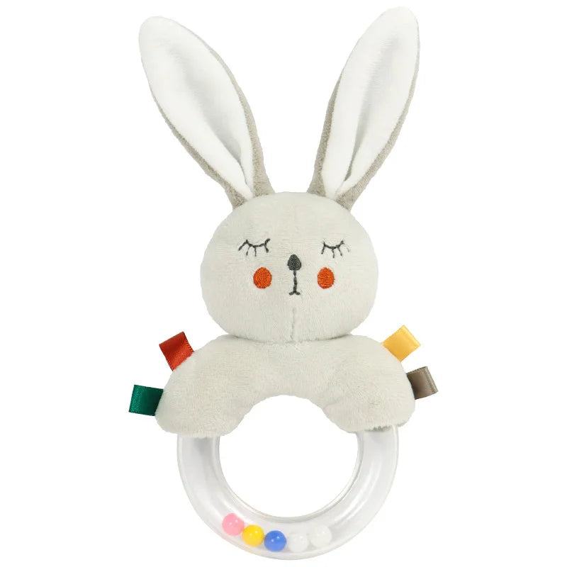 Baby Nordic Bed Rattles Hanging Toys Toddler Spiral Pram Toy Baby Car Carriage Plush Owl Mobile 0 6 12 Months Stroller Hang Girl