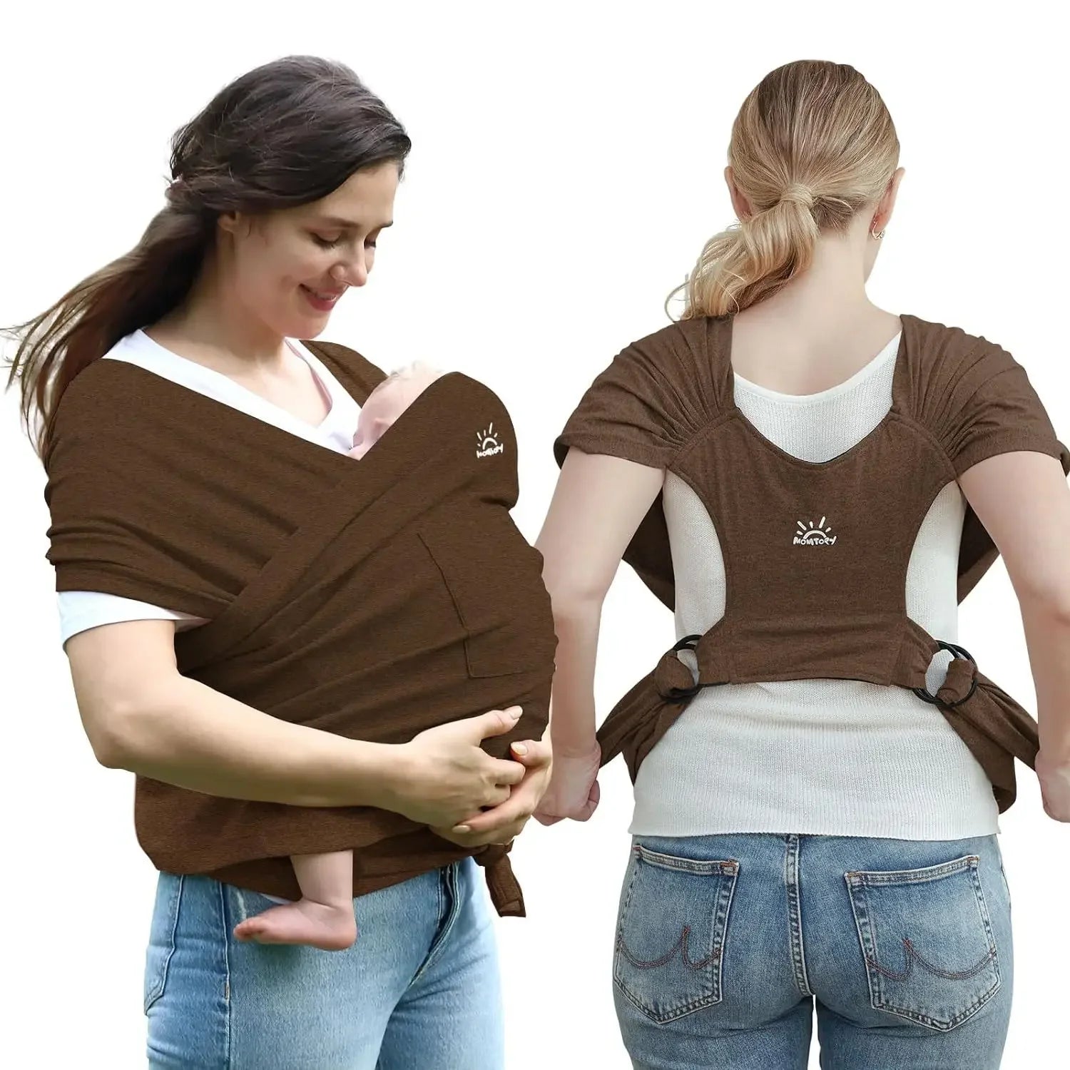 Cross-Border Factory Baby Carrier Cotton X-Shaped Simple Baby Backpack Child Development Support Belt Front Hugging Style