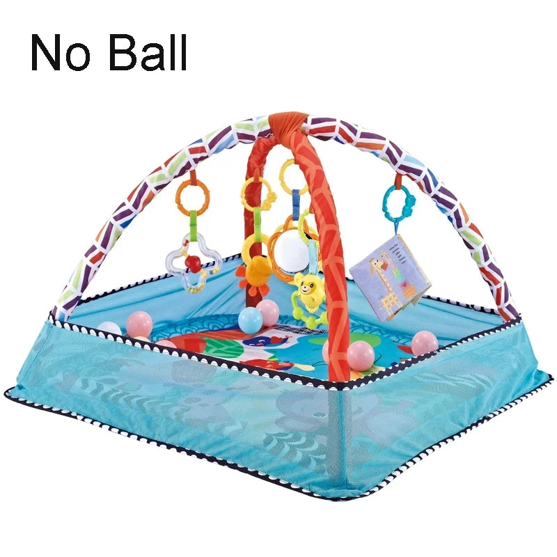 Multifunctional Baby Cartoon Early Education Fitness Frame Kids Activity Mat Newborn Enlightenment Toy Fitness Room Activity Toy