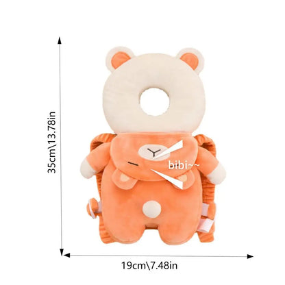 Baby Head Protector Safety Pad Cushion Cartoon anti Fall Back Pillow Headrest Newborn Infant Toddler Baby Protection Backpack