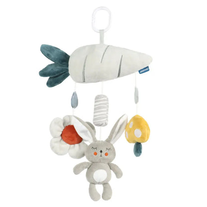 Baby Nordic Bed Rattles Hanging Toys Toddler Spiral Pram Toy Baby Car Carriage Plush Owl Mobile 0 6 12 Months Stroller Hang Girl