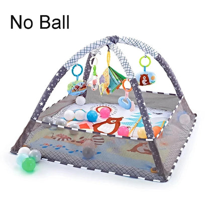 Multifunctional Baby Cartoon Early Education Fitness Frame Kids Activity Mat Newborn Enlightenment Toy Fitness Room Activity Toy