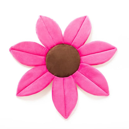 Nonslip Baby Shower Bath Tub Flower Pad Bath Infant Newborn Safety Security Bath Support Cushion Bathtub Mat Newborn Shower Seat