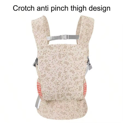 1Pc Baby Carrier, Multifunctional 4-In-1 Hip Seat Carrier, Adjustable Comfortable Front and Back Straps, Portable and Suitable for All Seasons, a Labor-Saving Tool for Mothers to Hold Their Babies Hands-Free