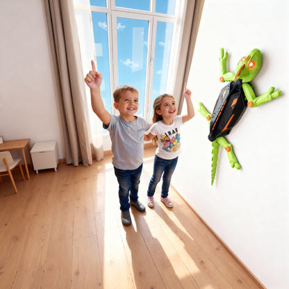 Wall Climbing Electric Lizard Toy for Kids – Remote Control Gecko Robot with Lights & Realistic Movement